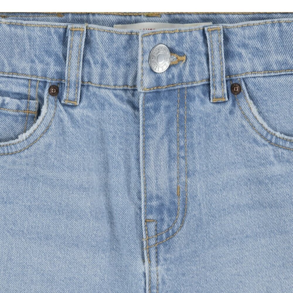 Levi Strauss Signature Girls 5 Pocket Denim A-Line Shorts, Size 16 REG, 3"Inseam - Picture 4 of 4